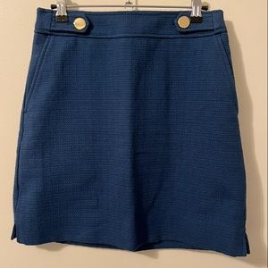 Ann Taylor blue skirt - size 0
